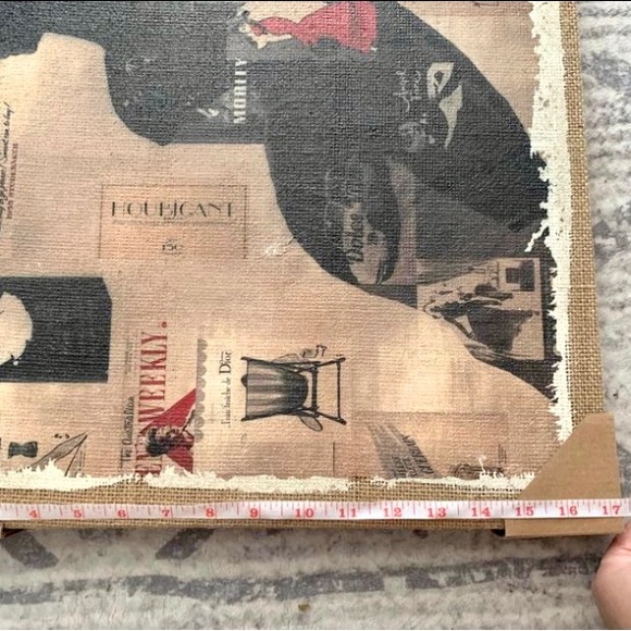 Painting on Jute Canvas (2) - Picture 3 of 3